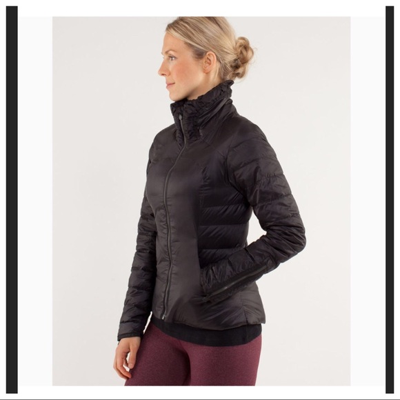 lululemon athletica Jackets & Blazers - Lululemon Downtown Puffy (Black) EUC